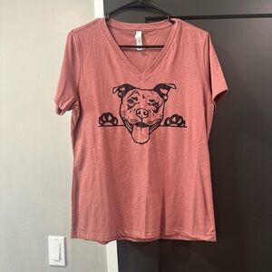 Dog Lovers Pink T-Shirt